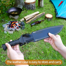 Load image into Gallery viewer, STABLE Full Tang Fixed Blade Outdoor Survival hunting Knife
