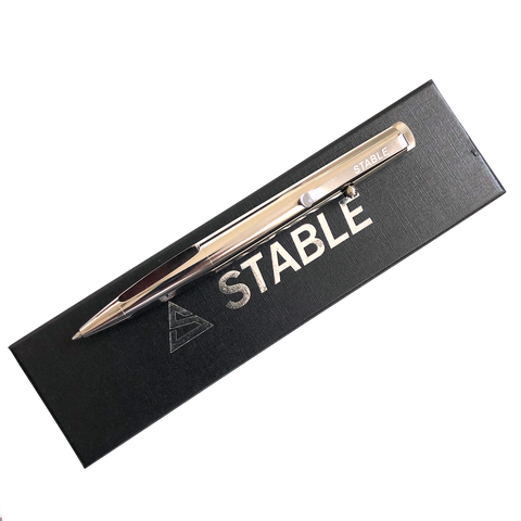 STABLE® Ti Bolt Action Zero Gravity Pen