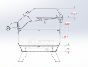 STABLE Truck Buddy Full-Stainless-Steel Portable Grill