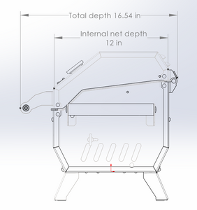 STABLE Truck Buddy Full-Stainless-Steel Portable Grill