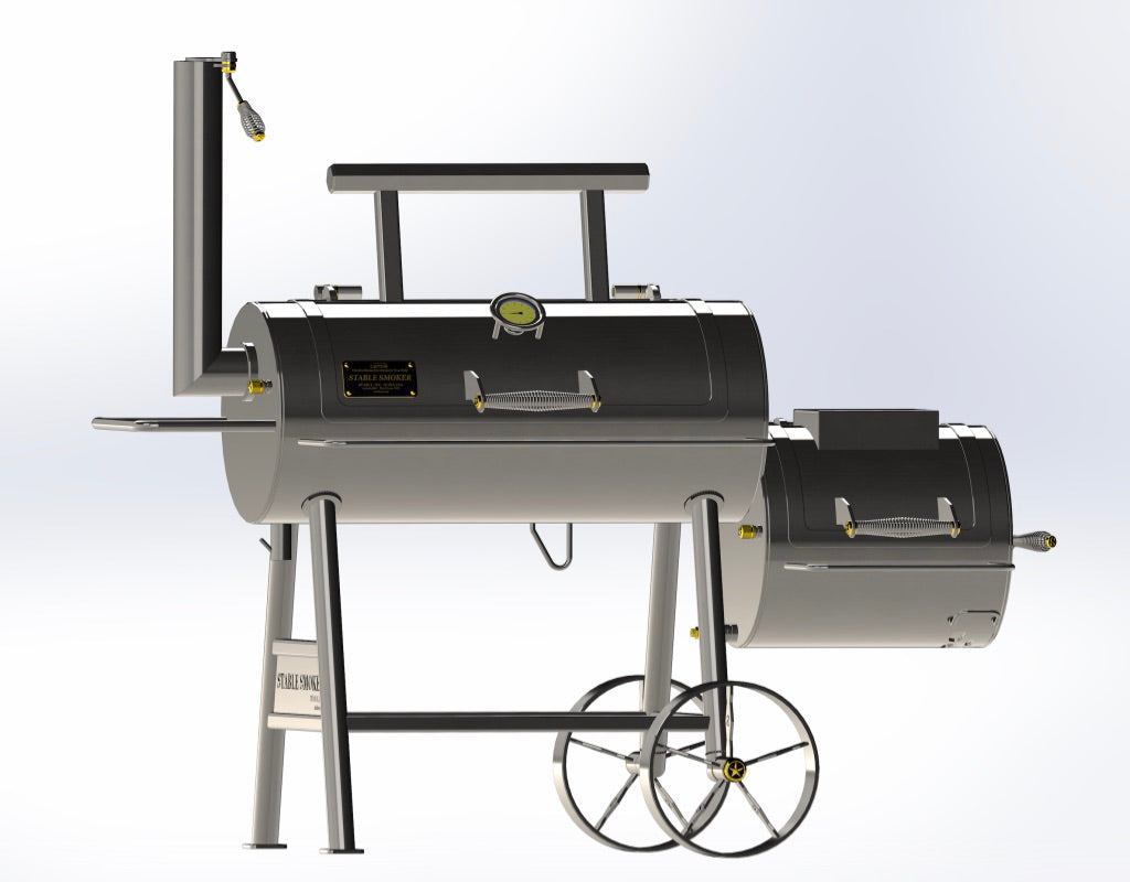 Yoder Kingman Offset Smoker